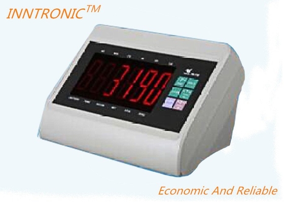 IN-YH-T7+E white Weighing load cell Indicator plastic housing Controller display RS232C For Platform Scale AC220V