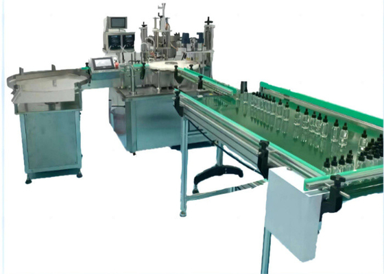 MY-GZX-DYP ± 0.5~1% servo quantitative Dropper Bottle Filling And Capping line Machine 10-50ml Production Line