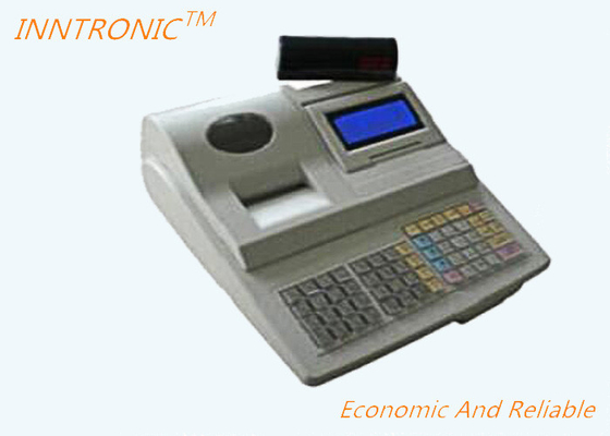 White Cash Register ECR-7000 Multifunctional Thermal Scanner AC IP65 with RS232 LCD display 60000 PLUS