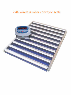 Wireless roller conveyor scale 5T  2.4G with 1200 X 1200CM Paltform C3 C5 IP66 with indicator display