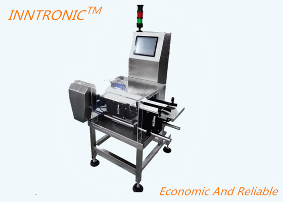 Online Check Weigher line INCW-300 5g-3600g 0.5g 80p/min For Weight Check With LED Touch Screen for food