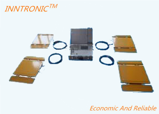 IN-100-1 Static Portable Vehicle Weighing Scale Pads IP66 500kg,1t,2t  with indicator For Trucks Four Channels precision 0.1-0.3%FS