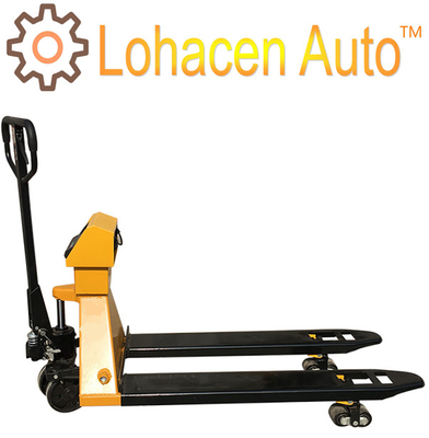 LHPL-A12 3t Industry Weighing Scale Pallet Weight Scale Fork 1150mm IP65 with Yaohua A12 Indicator and nylon wheel