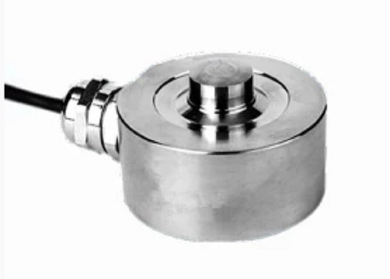 HZFS-016 2t round Stainless Steel Compression weighing round Load Cell weight sensor for Lamination Machine 5-10V