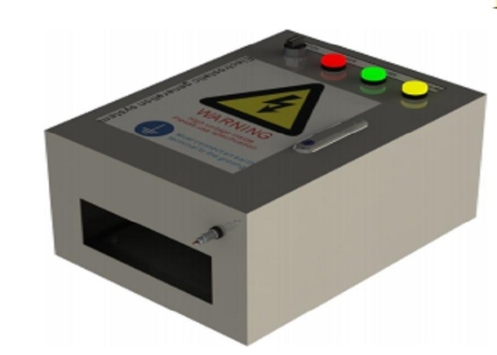 DC606S 60 KV gray negative Static Charging electrostatic Charge Generator 5mA For Wood Pressing Line